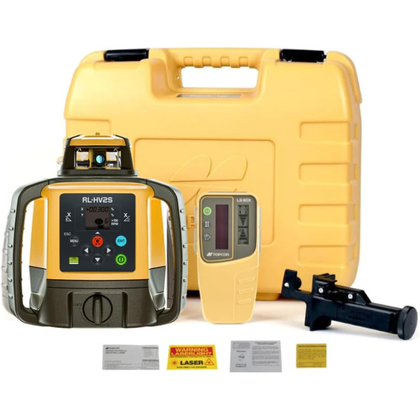 LASER DOUBLE PENTE TOPCON RL-HV2S CELLULE LS-80X